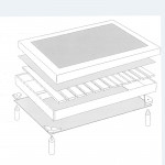 Sommier Déco H15